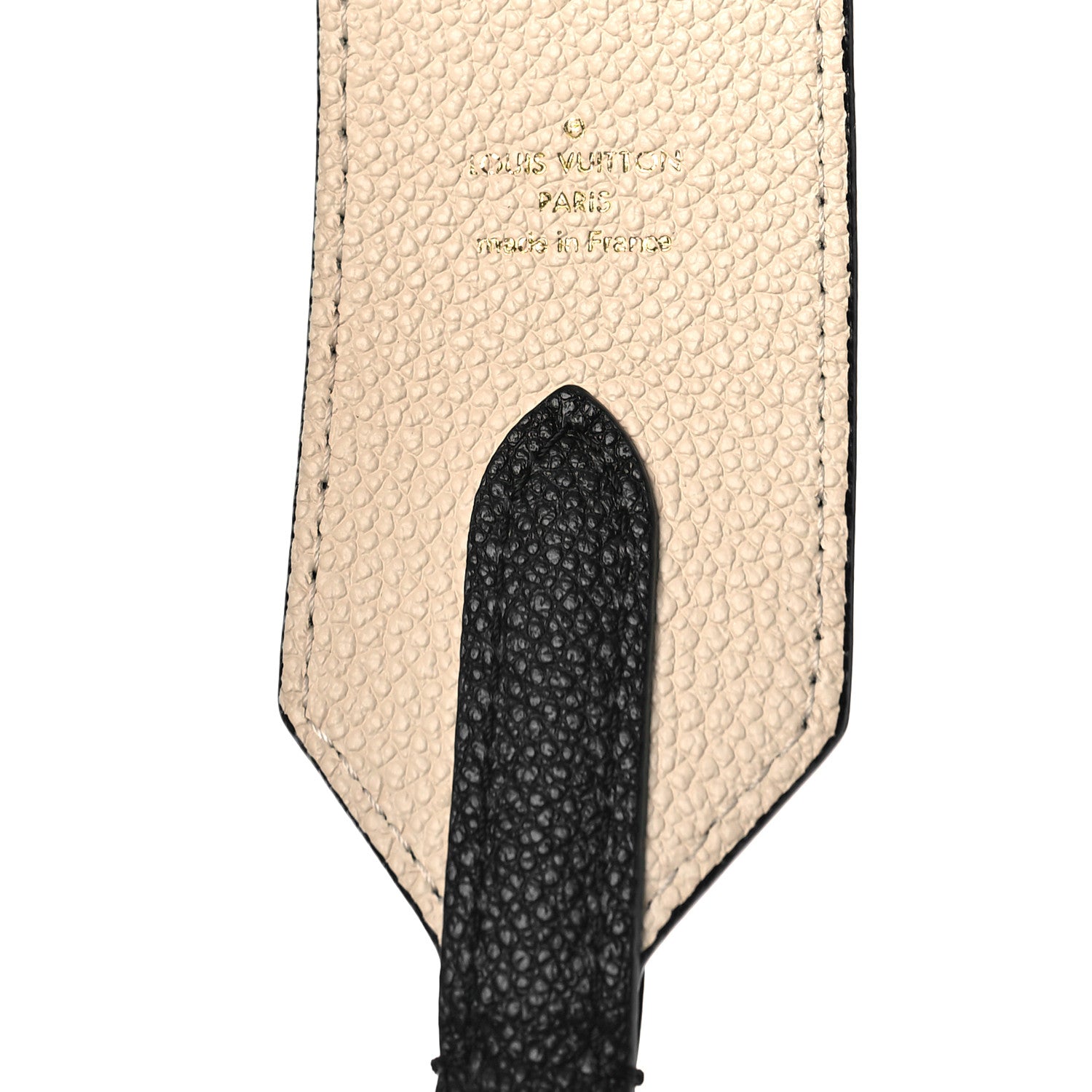 Louis Vuitton Empreinte Monogram Bandouliere Shoulder Strap Black Beige 5 of 6