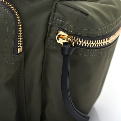 Burberry Nylon Large Rucksack Backpack Canvas Green 14 of 19
