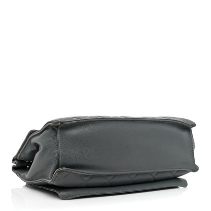 Chanel Caviar Quilted Large Retro Class Flap Grey 3 of 23