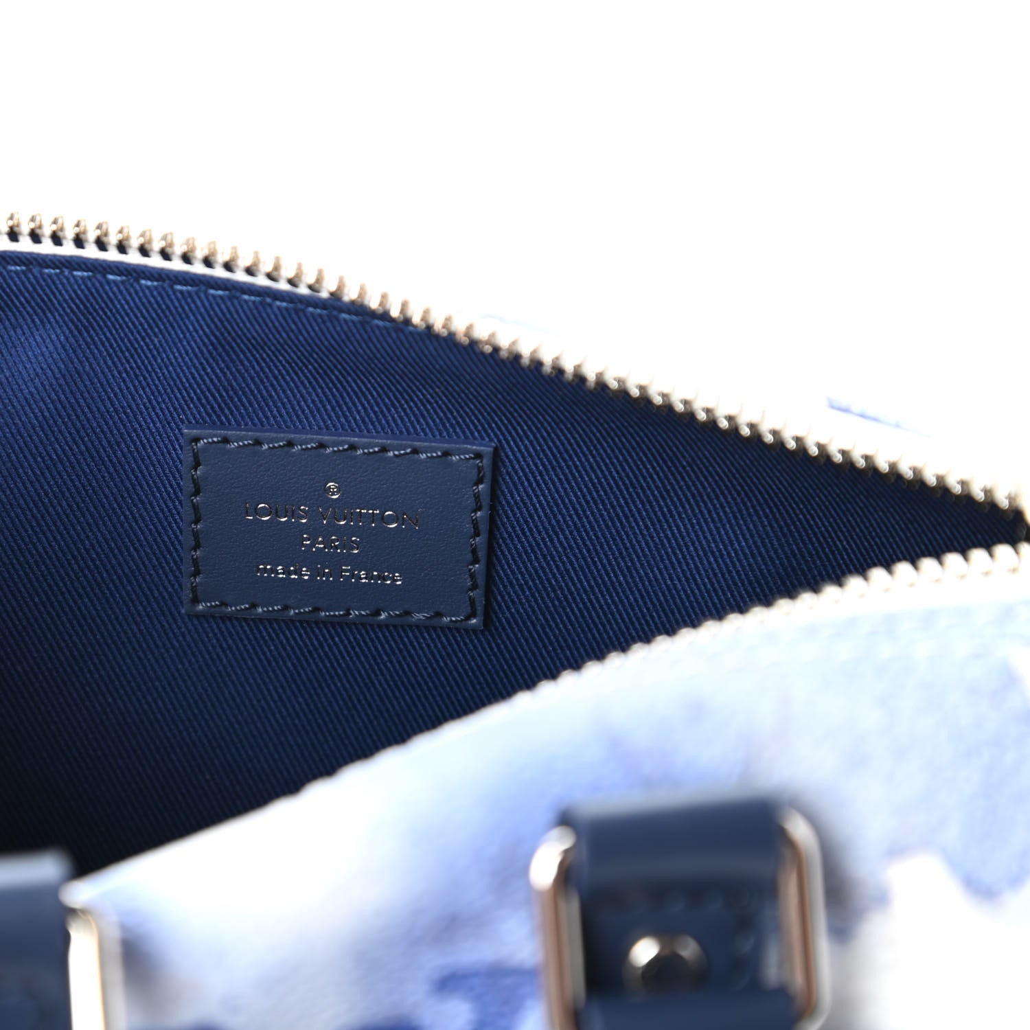 Louis Vuitton Monogram Watercolor Keepall XS Blue 8 of 11