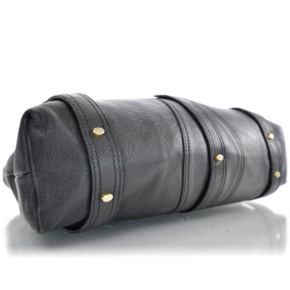 Valentino Garavani Leather Catch Hobo Black 6 of 10