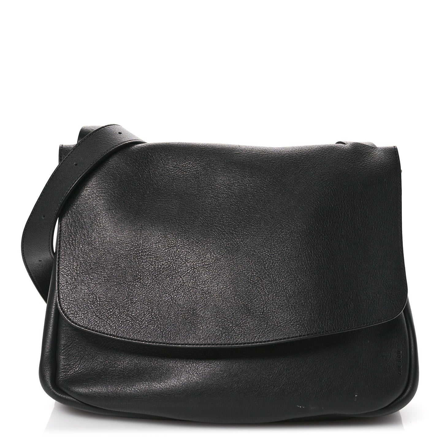 Calfskin Small Mail Bag Black