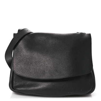 The Row Calfskin Small Mail Bag Black 1 of 9