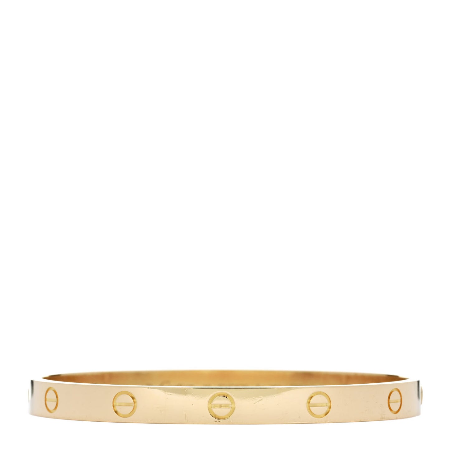 18K Yellow Gold LOVE Bracelet 19