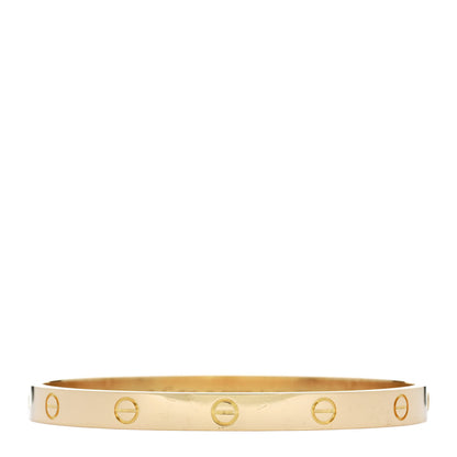 Cartier 18K Yellow Gold LOVE Bracelet 19 1 of 8