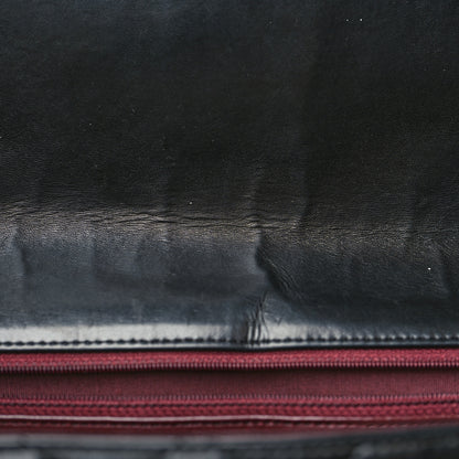 Chanel Lambskin Quilted Maxi Single Flap Black 11 of 12