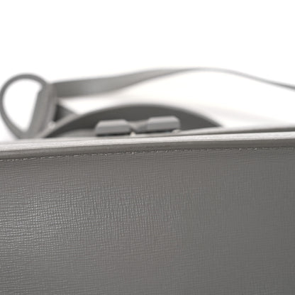 Off-White Saffiano Jitney 1.4 Top Handle Bag Grey 11 of 14