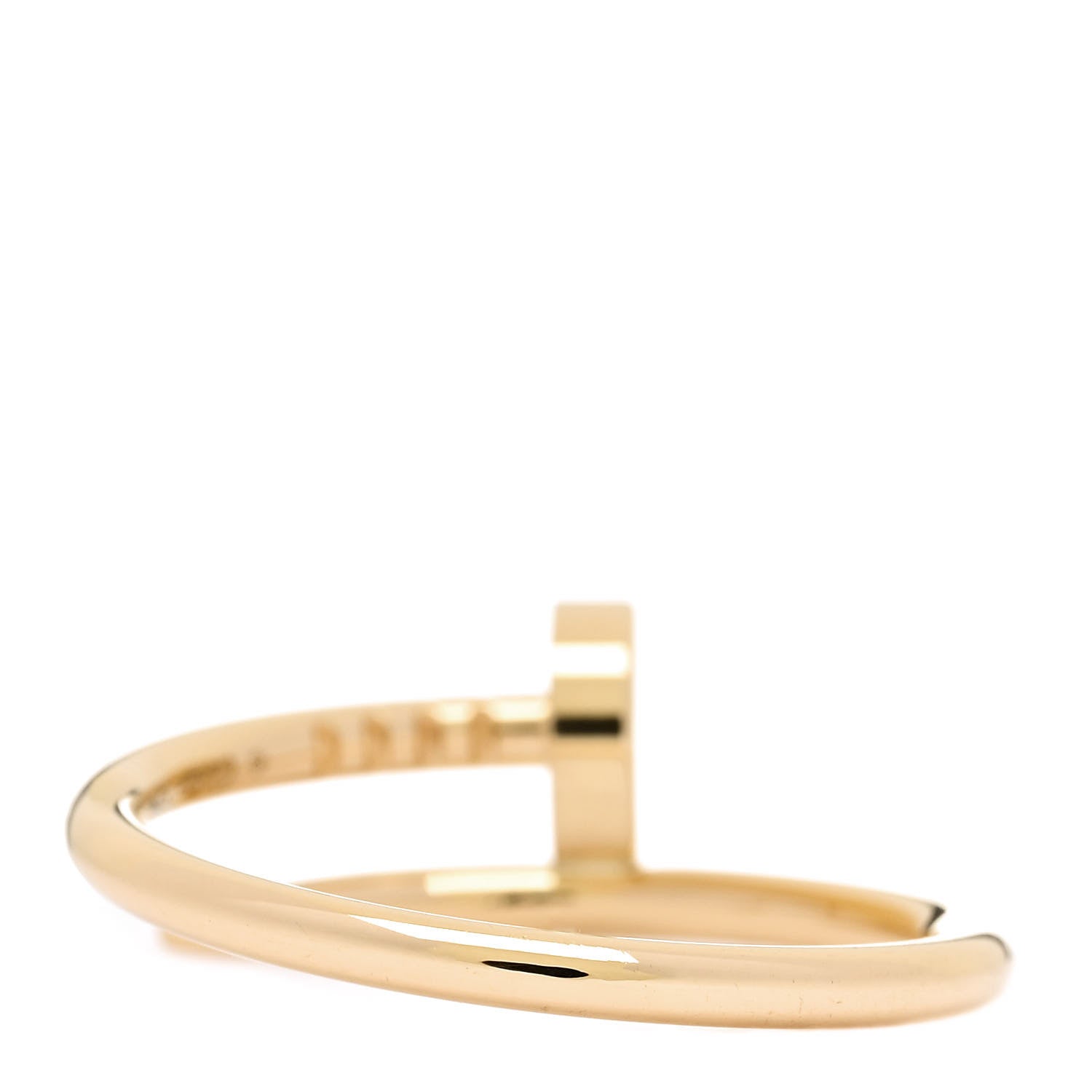 Cartier 18K Yellow Gold Small Juste Un Clou Ring 52 6 3 of 5