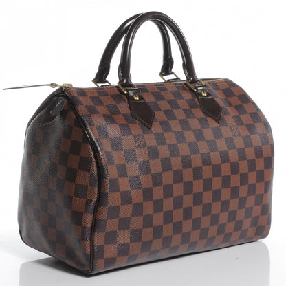 Louis Vuitton Damier Ebene Speedy 30 3 of 7