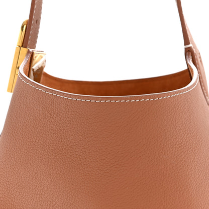 Louis Vuitton Grained Calfskin Low Key Hobo PM Cognac 8 of 12