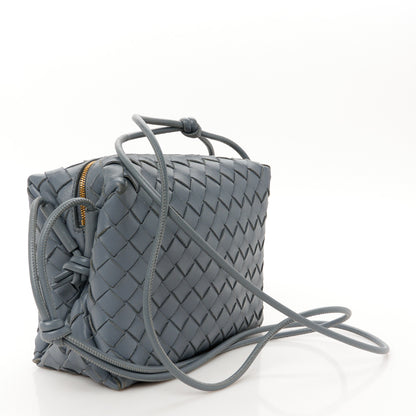 Bottega Veneta Nappa Intrecciato Small Loop Camera Bag Thunder 3 of 9