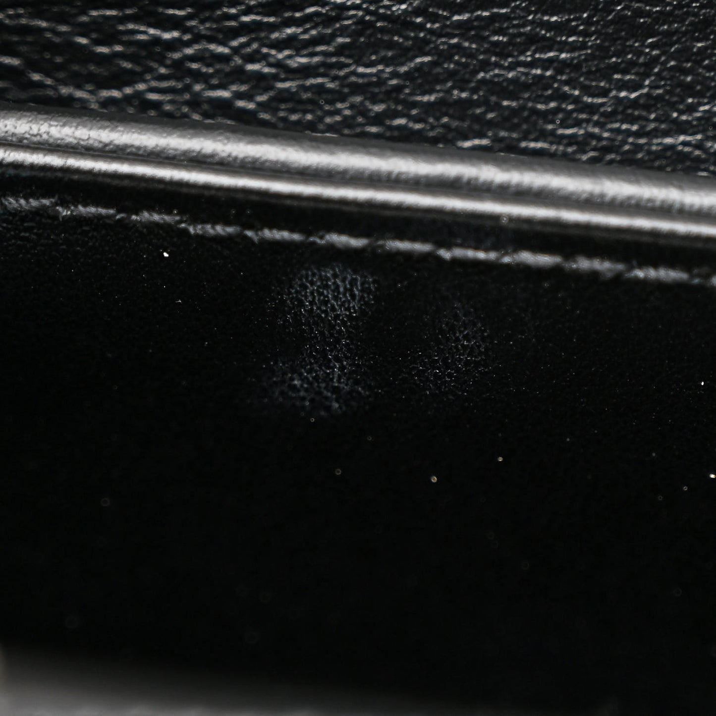 Calfskin Y Quilted Monogram Medium Loulou Chain Satchel Black