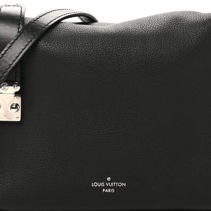 Louis Vuitton Calfskin Side Trunk MM Black 7 of 9