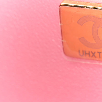 Chanel Caviar Quilted Medium Double Flap Pink 8 of 13