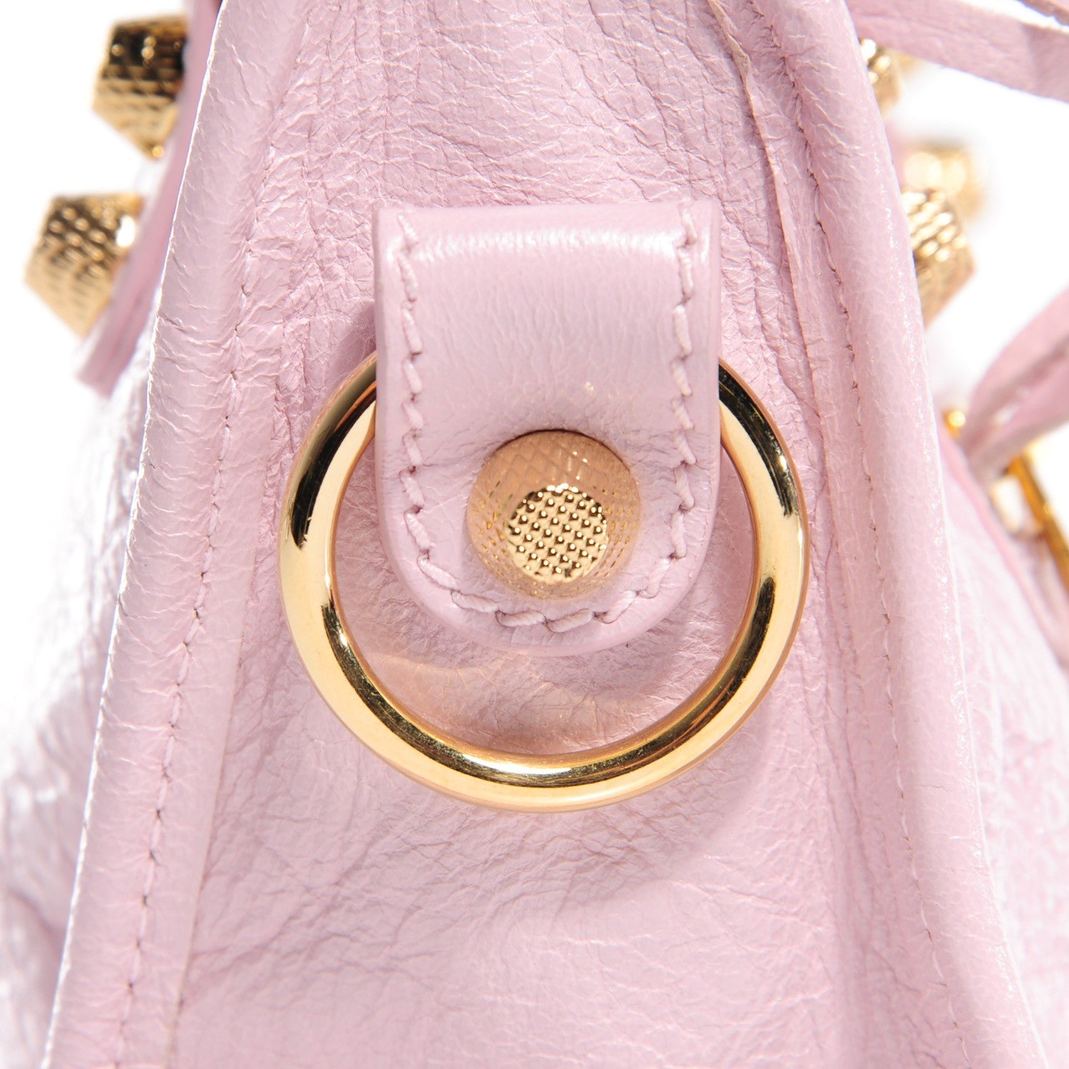 Balenciaga Agneau Giant 12 Gold Hardware Mini City Rose Poudre Rose Petunia 15 of 15