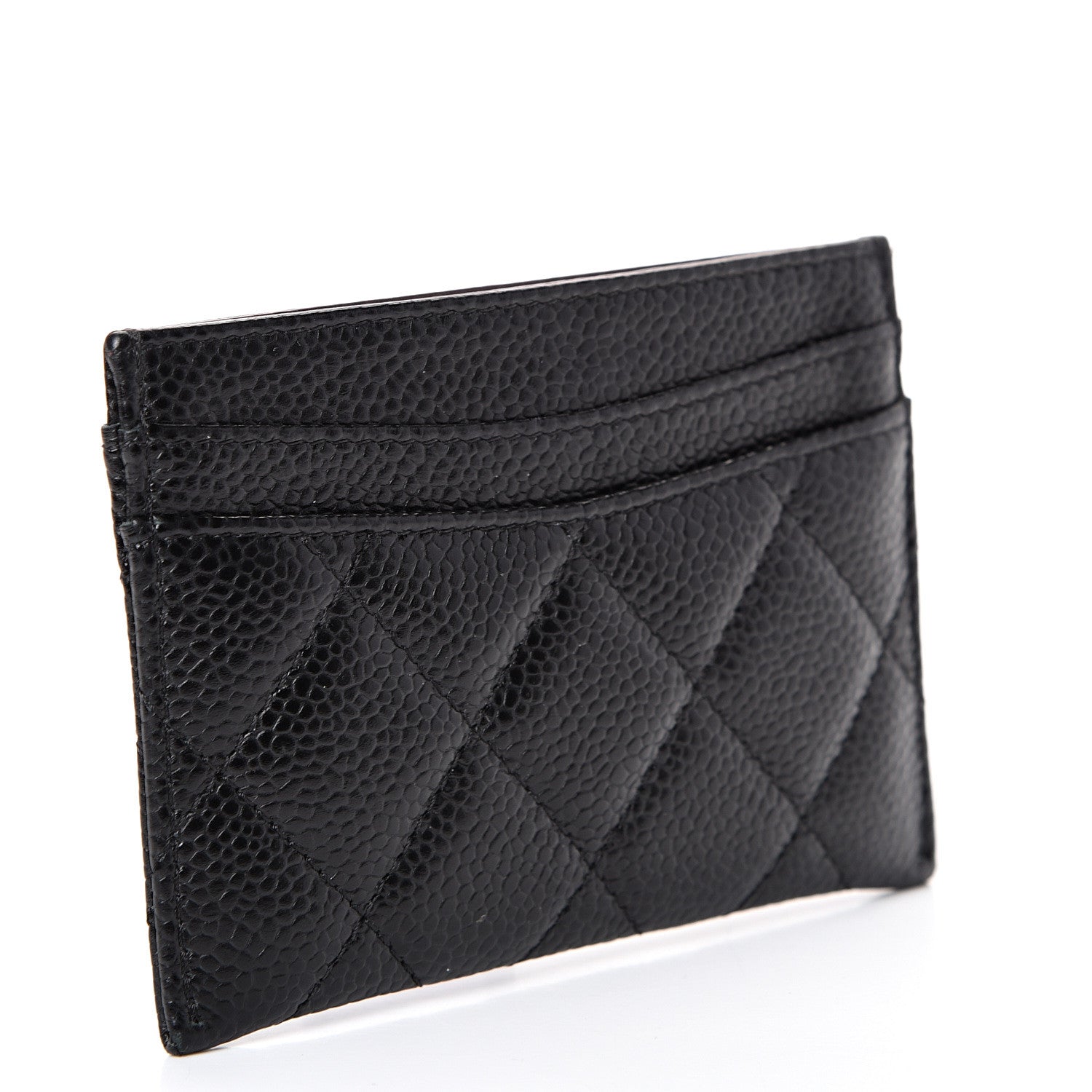 Chanel Caviar Quilted Card Holder Black 2 of 8