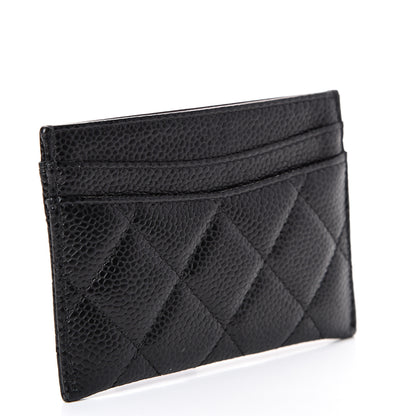 Chanel Caviar Quilted Card Holder Black 2 of 8