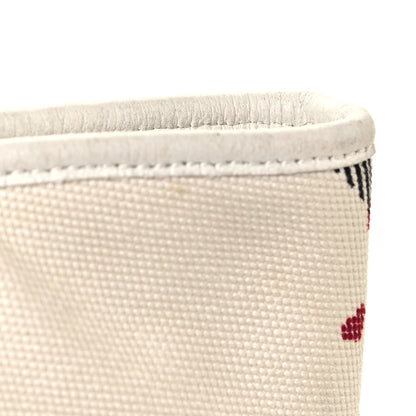 Burberry Canvas Confetti Heart Medium Cantley Tote White 16 of 20