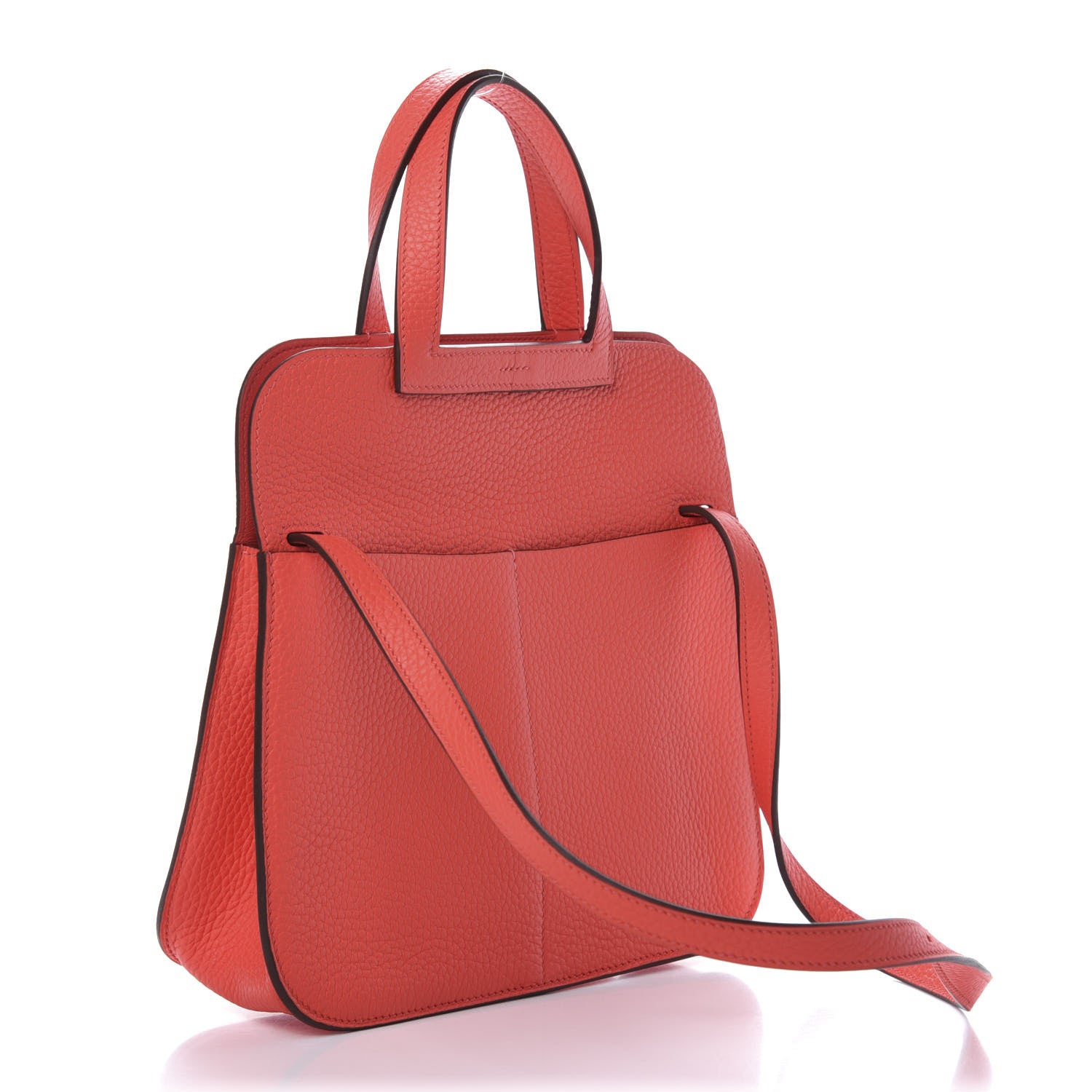 Hermes Taurillon Clemence Halzan 25 Rose Texas 5 of 17