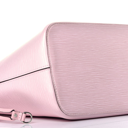 Louis Vuitton Epi Neverfull MM Rose Ballerine 6 of 9