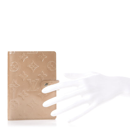 Louis Vuitton Vernis Small Ring Agenda Cover Marshmallow 2 of 10