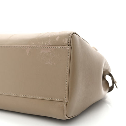 Fendi Nappa Mini Peekaboo Iconic Satchel Tortora 14 of 18