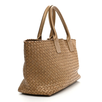 Bottega Veneta Chevre Intrecciato Medium Cabat Ottone 2 of 7