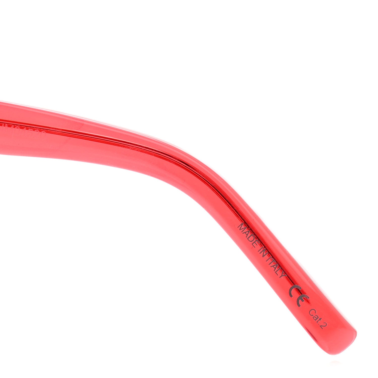 Saint Laurent New Wave SL214 Kate Cat Sunglasses Red 6 of 7