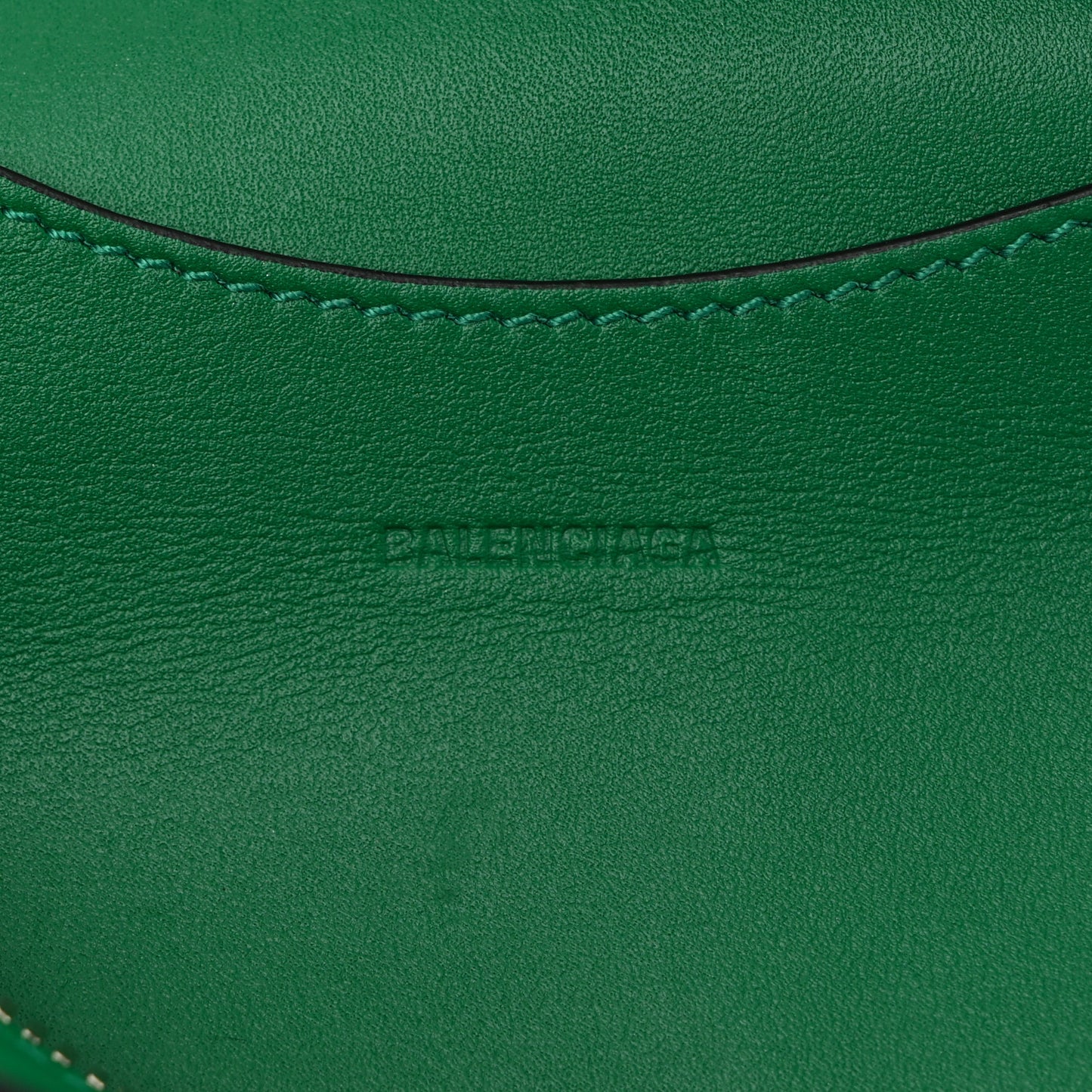 Smooth Calfskin Neo Classic Silver Hardware Mini City Grass Green