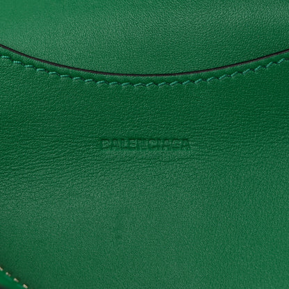 Balenciaga Smooth Calfskin Neo Classic Silver Hardware Mini City Grass Green 6 of 11