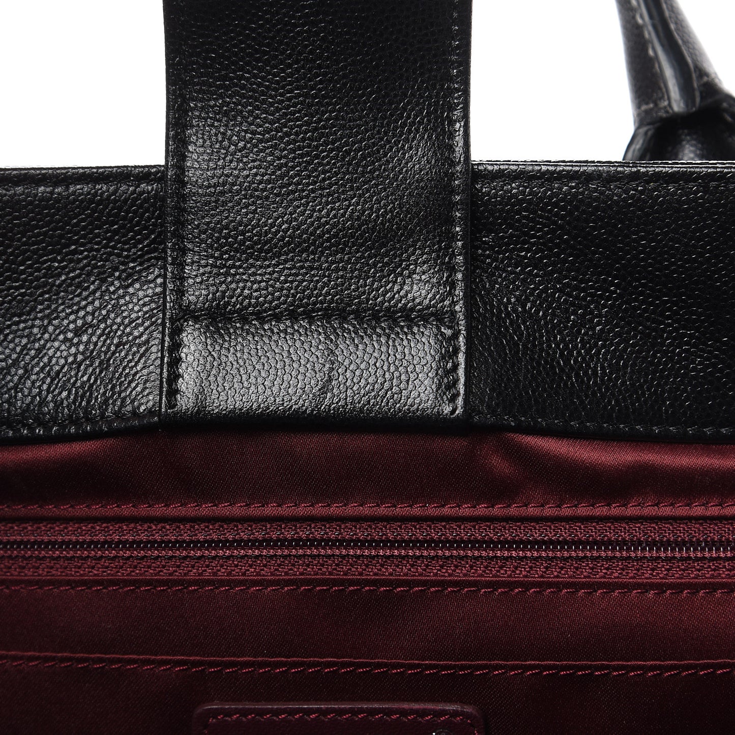 Caviar Cerf Executive Shopper Tote Black
