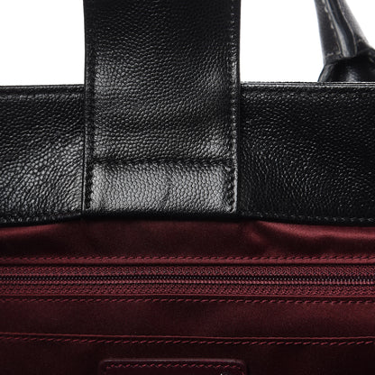 Chanel Caviar Cerf Executive Shopper Tote Black 15 of 16