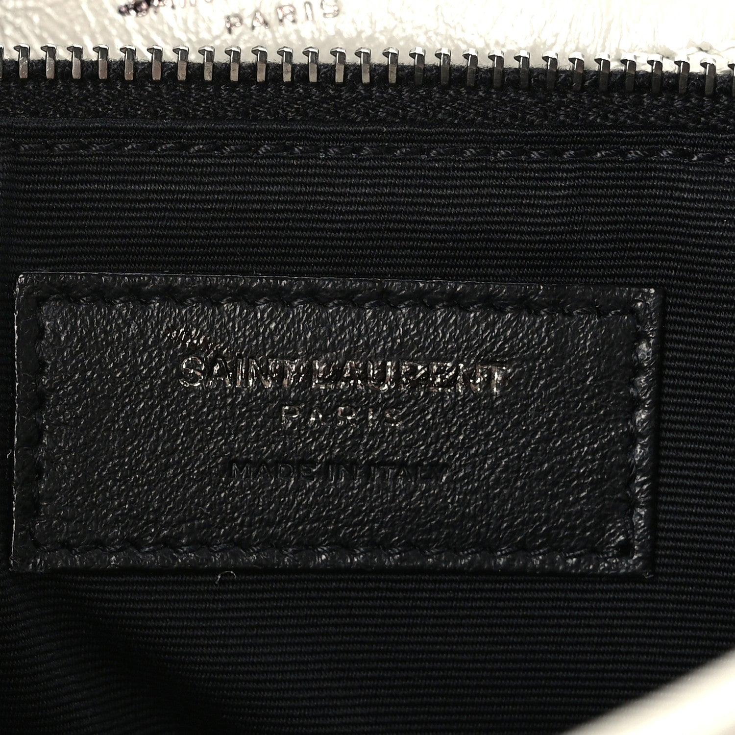 Saint Laurent Crinkled Calfskin Matelasse Monogram Medium Niki Chain Satchel Crema Soft 7 of 10