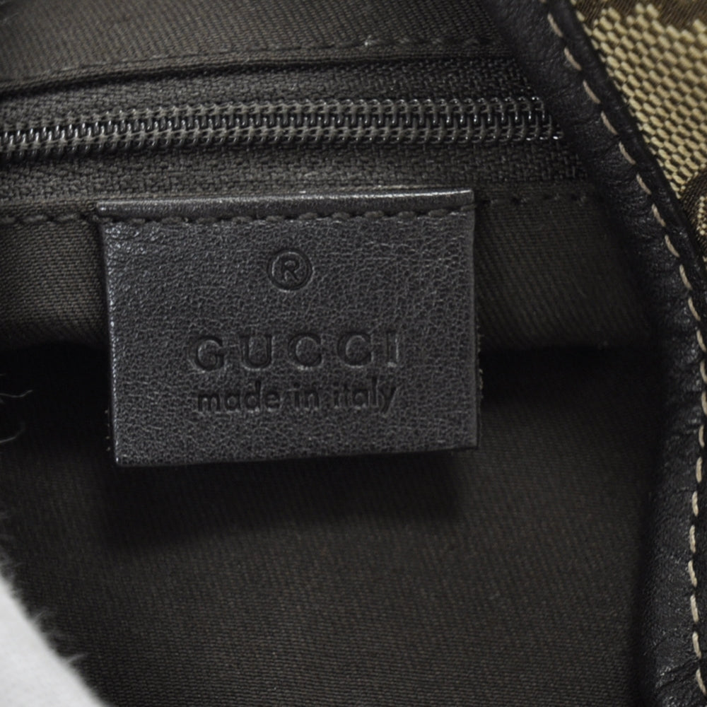 Gucci Monogram New Britt Medium Hobo Ebony 11 of 12