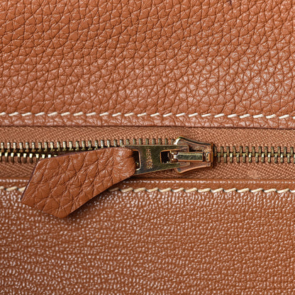 Hermes Togo Kelly Retourne 35 Gold 17 of 33