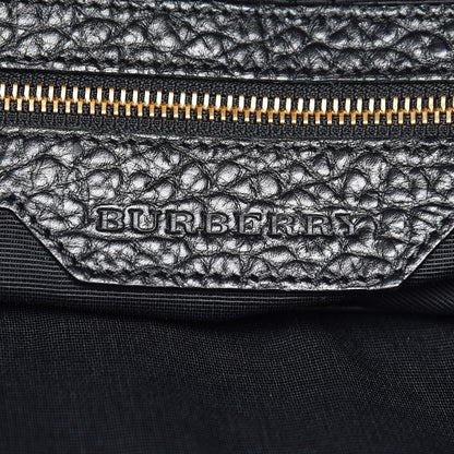 Burberry Heritage Grain Medium Lindburn Hobo Black 6 of 14