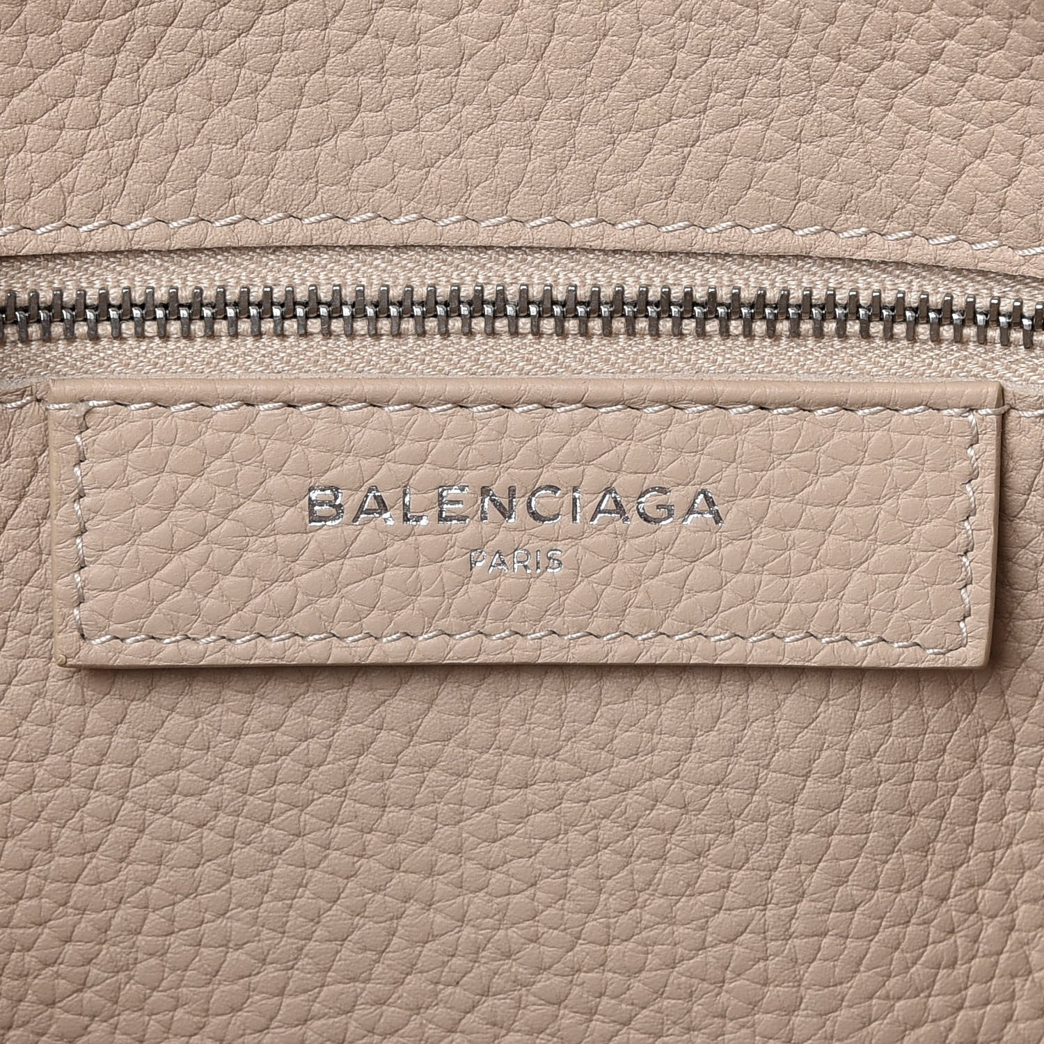 Balenciaga Veau Grana Perforated Blackout Hardware City Beige Poudre 9 of 10