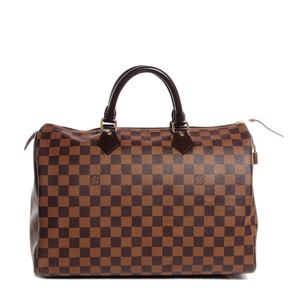 Louis Vuitton Damier Ebene Speedy 35 1 of 7