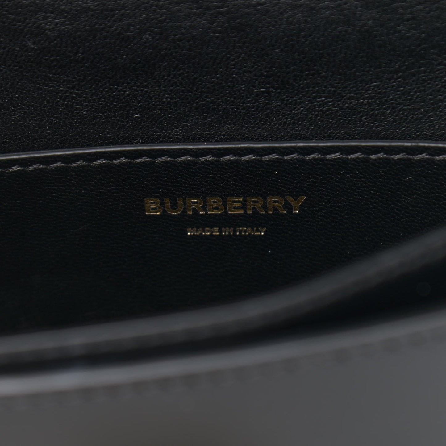 Calfskin TB Belt Bag Black