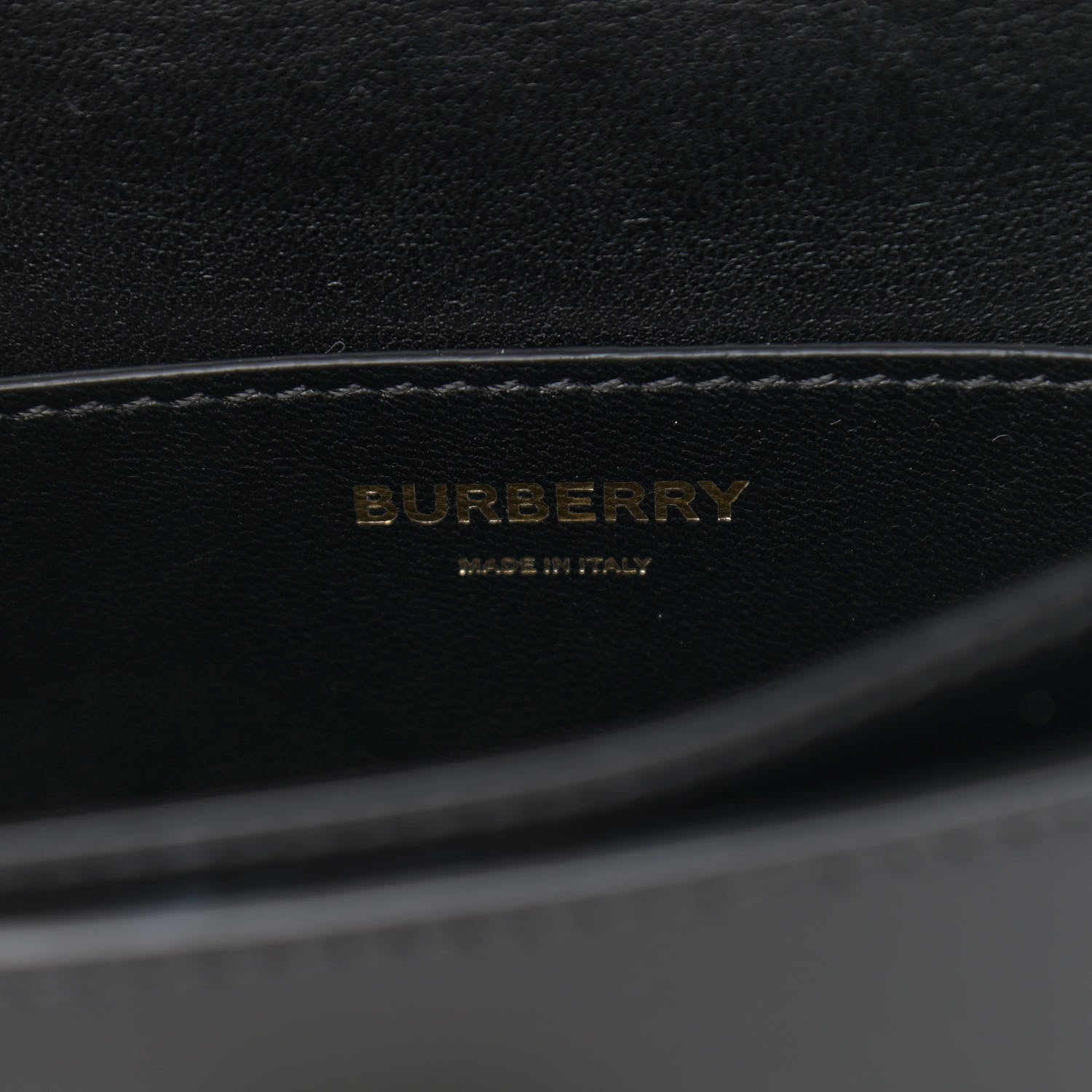 Burberry Calfskin TB Belt Bag Black 6 of 9