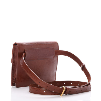 Saint Laurent Grained Calfskin Noe Belt Bag Cognac 3 of 8