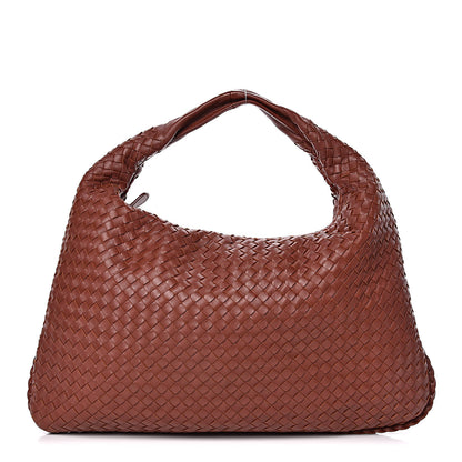 Bottega Veneta Nappa Intrecciato Large Veneta Hobo Brique 1 of 11
