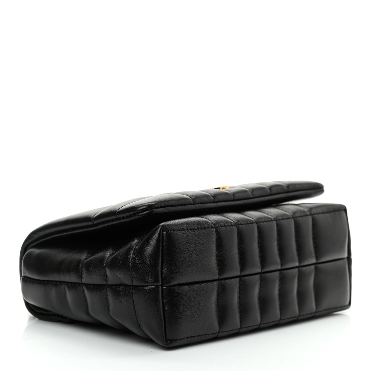 Lambskin Quilted Mini Lola Bag Black
