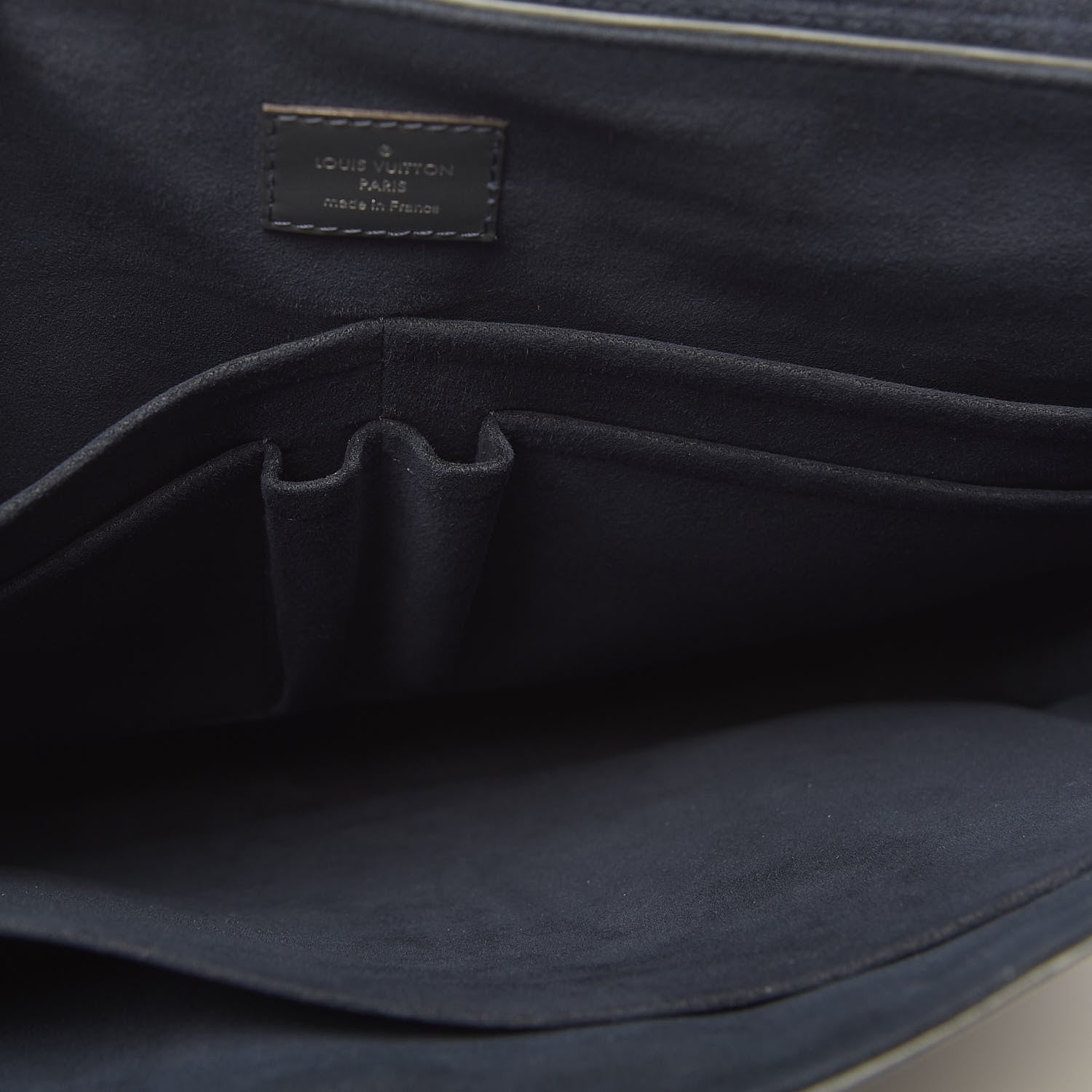 Louis Vuitton Epi Christopher Messenger Navy Stripes 5 of 10