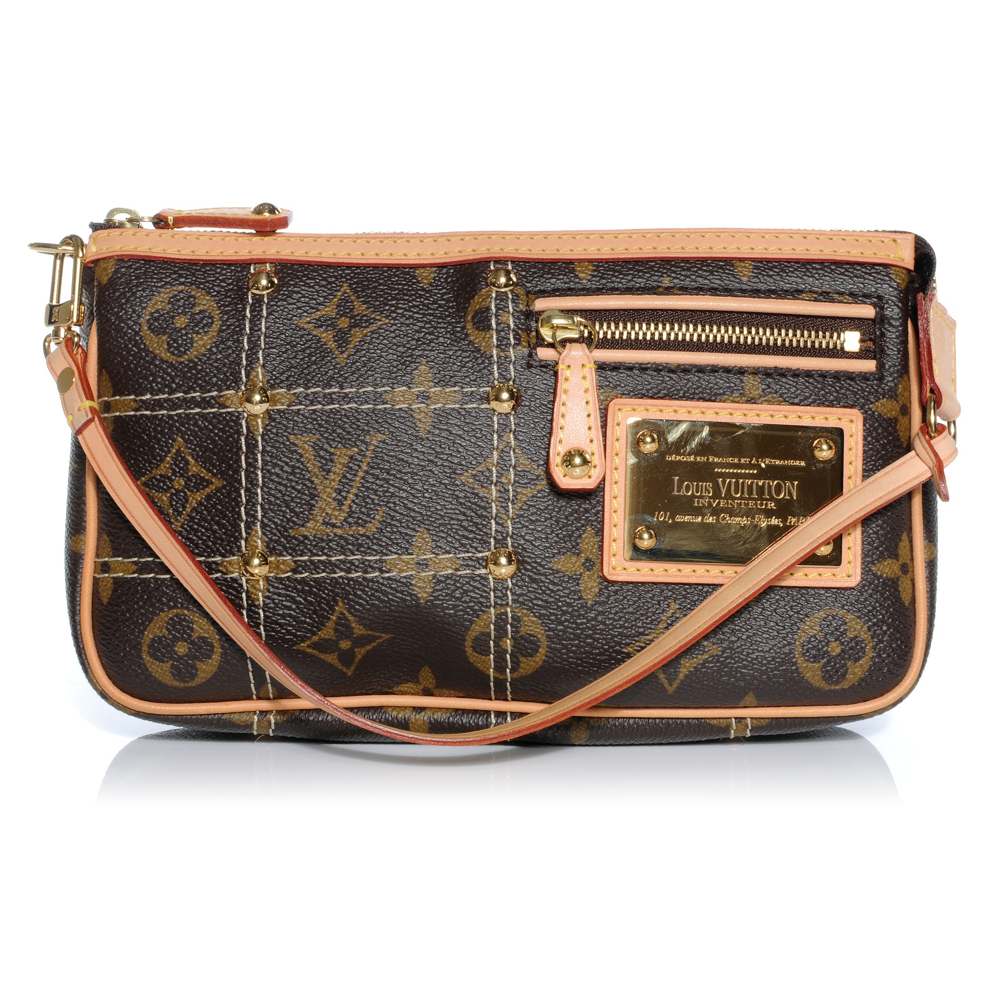 Louis Vuitton Monogram Riveting Pochette Accessories 1 of 7