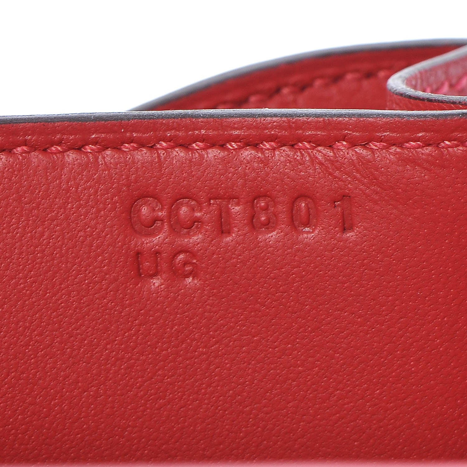 Hermes Evercolor Constance 18 Rouge Casaque 7 of 16