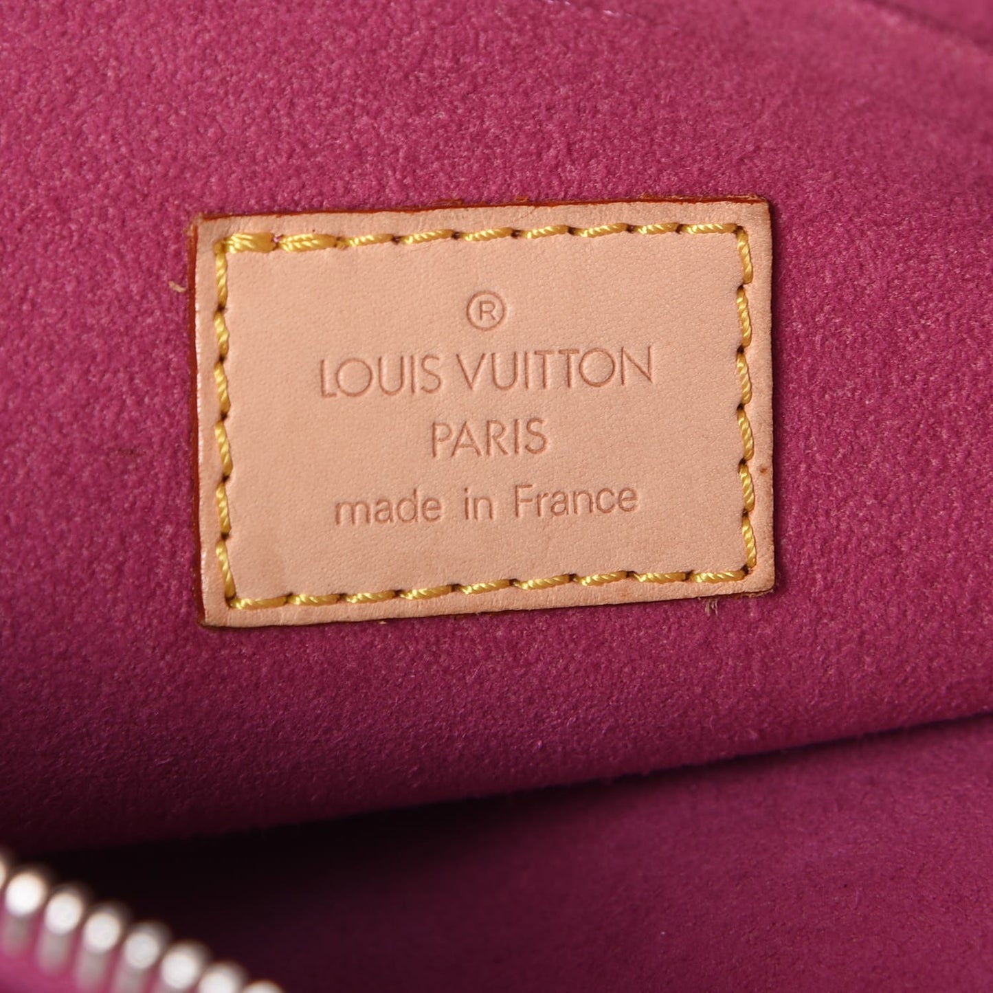Monogram Denim Neo Speedy Fuchsia