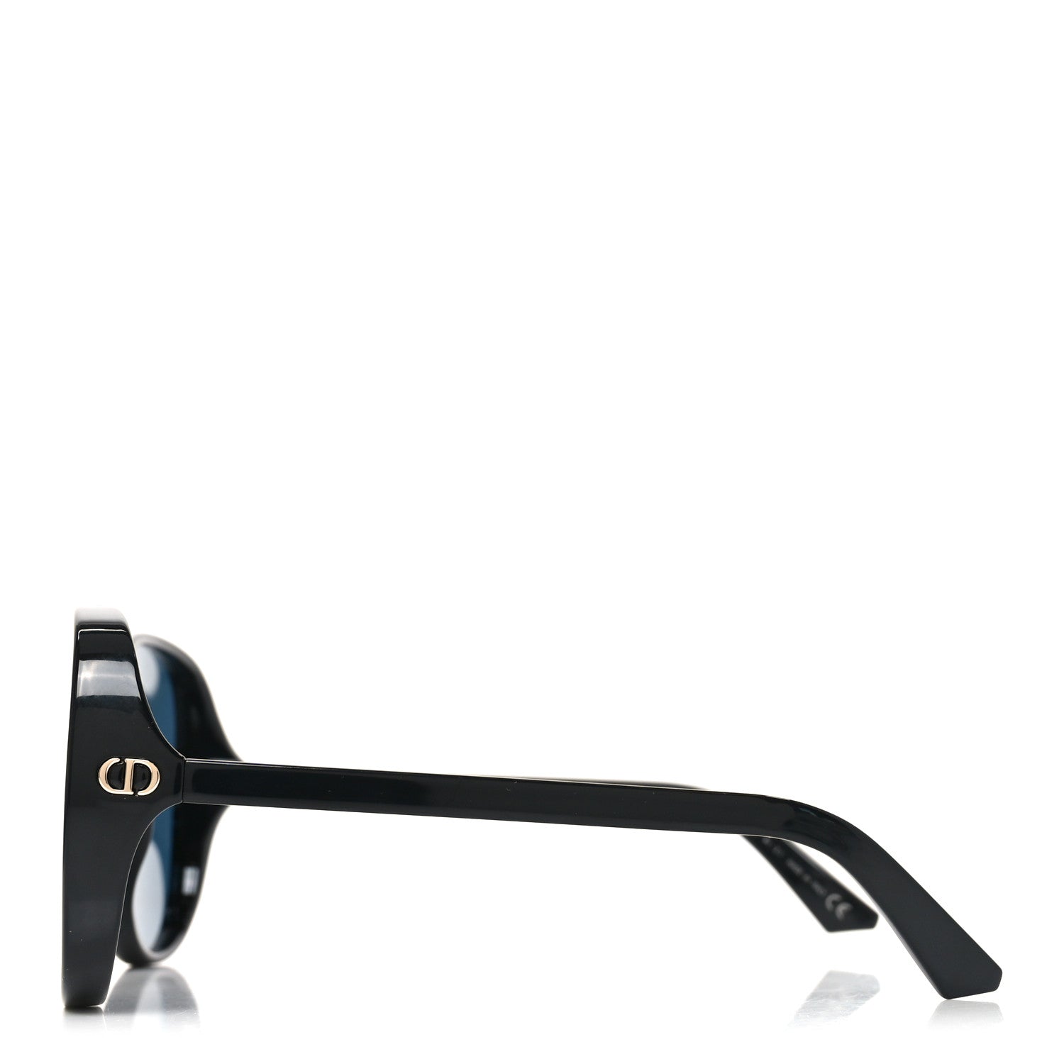 Christian Dior Transparent Acetate D-Doll Sunglasses Black 4 of 8