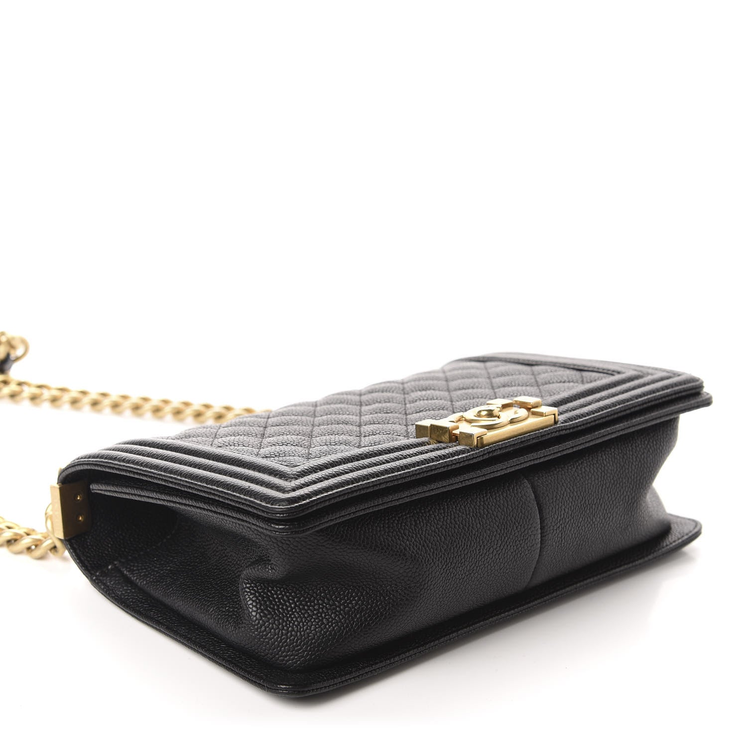 Chanel Caviar Quilted Medium Boy Flap Black 4 of 11