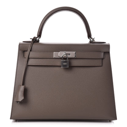Hermes Epsom Kelly Sellier 28 Etain 1 of 11